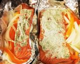 サーモン ディルとマヨのホイル焼き作り方3写真