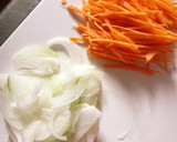 たっぷり野菜の甘〜い黒酢あん和え作り方2写真