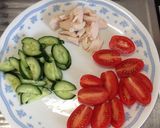たけのこキャベツとチキンのデリ風サラダ作り方4写真
