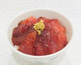 薬味たっぷり！鰹のたたきの漬け丼作り方5写真