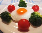 『30秒×２回』時短レンジdeエッグ作り方4写真