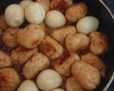 お鍋用の肉団子で作る照り焼きつくね作り方6写真