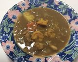 87、スープジャーでWカレーライス弁当♡作り方5写真