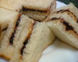 ピーナッツバターde香ばし食パン。作り方7写真