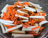 レンチン！簡単【生タラコと大根の甘辛煮】作り方5写真