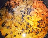 瓶入りなめ茸とヒジキの炊き込みご飯作り方4写真