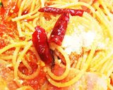 ベーコンとトマトのパスタは時を選ばず作り方6写真