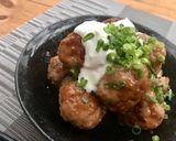 ハンペンとひき肉だけ♡てりやきマヨソース作り方5写真