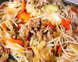 超簡単！大人も子供もおかわりの肉野菜炒め作り方4写真