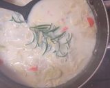 白菜のミルクスープ作り方6写真