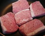 美味しくいただく✨豚肩ロースステーキ作り方2写真
