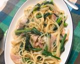 濃厚♡ほうれん草♡クリームパスタ作り方6写真