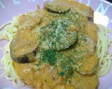 なすとベーコンの濃厚トマトクリームパスタ作り方5写真