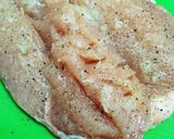 簡単！鶏むね肉のガーリック焼き作り方4写真
