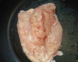 簡単！鶏むね肉のガーリック焼き作り方5写真