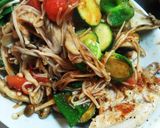 簡単！鶏むね肉のガーリック焼き作り方10写真
