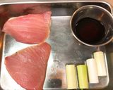 カジキの照り焼き作り方1写真