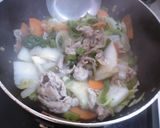 もち入り五目あんかけうどん作り方4写真