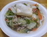 もち入り五目あんかけうどん作り方7写真