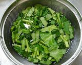簡単！ほうれん草たまご丼作り方1写真