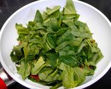 簡単！ほうれん草たまご丼作り方2写真