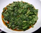 簡単！ほうれん草たまご丼作り方3写真