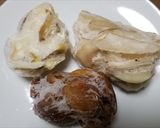 3種の天然キノコの餅雑炊・山里の味＾＾作り方4写真