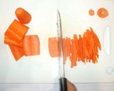 生姜ナムル♪簡単豆もやしと人参で温まる作り方2写真
