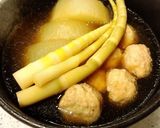 ほっこりやさしい♪がんもと小松菜の煮物作り方5写真