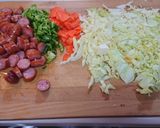 香りもいい✨味噌野菜炒め作り方1写真