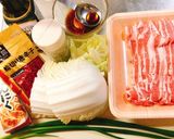 熱々を食べてね♡白菜キャベツ豚バラパスタ作り方1写真