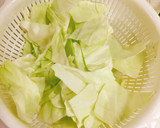 定番おかず♪豚こまとキャベツの味噌炒め作り方3写真