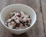 【便秘に】もち麦ご飯の炊き方。TVで話題作り方3写真