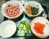 犬ご飯　ロコモコ作り方1写真