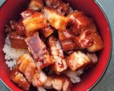 豚バラ温玉てりてり丼作り方6写真