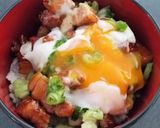 豚バラ温玉てりてり丼作り方8写真