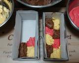 チョコと苺の３色マーブルパウンドケーキ作り方12写真
