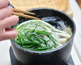 アサツキとイカの酢みそ和え作り方2写真