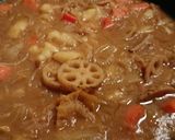 ポークステーキと頂く✨根菜たっぷりカレー作り方6写真