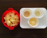 甘さ控えめ♡バターが香るりんごジャム作り方1写真