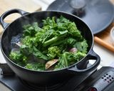 菜花とあさりの蒸し煮作り方6写真