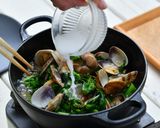 菜花とあさりの蒸し煮作り方7写真