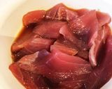 マグロの切り落としで酢豚風作り方1写真