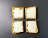 黒豆でパンダトースト作り方5写真