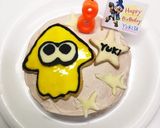 スプラトゥーンな 誕生日ケーキ作り方9写真