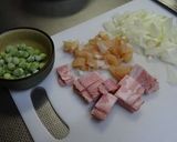 ラップでキャンディー包み✿楽々オムライス作り方1写真