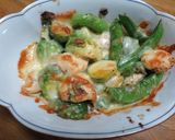 鶏むね肉と芽キャベツのチーズ焼き作り方5写真
