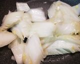 楽うま♡白菜と厚揚げのそぼろニラ味噌炒め作り方3写真