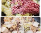 楽うま♡白菜と厚揚げのそぼろニラ味噌炒め作り方4写真