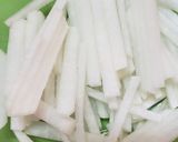 5分で簡単！大根のパリパリおかか和え作り方1写真